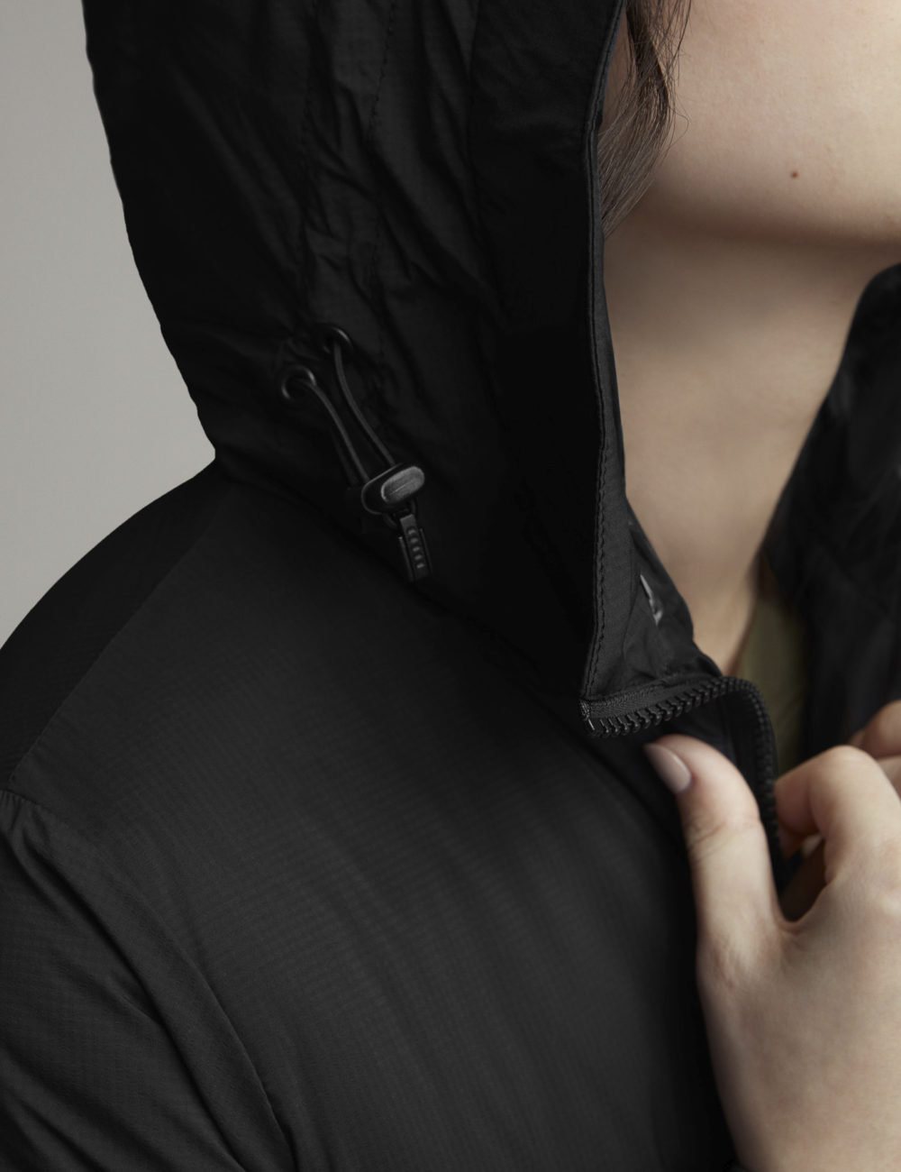 Canada Goose Camp Hoody Matte Finish Womens Weaver and Devore