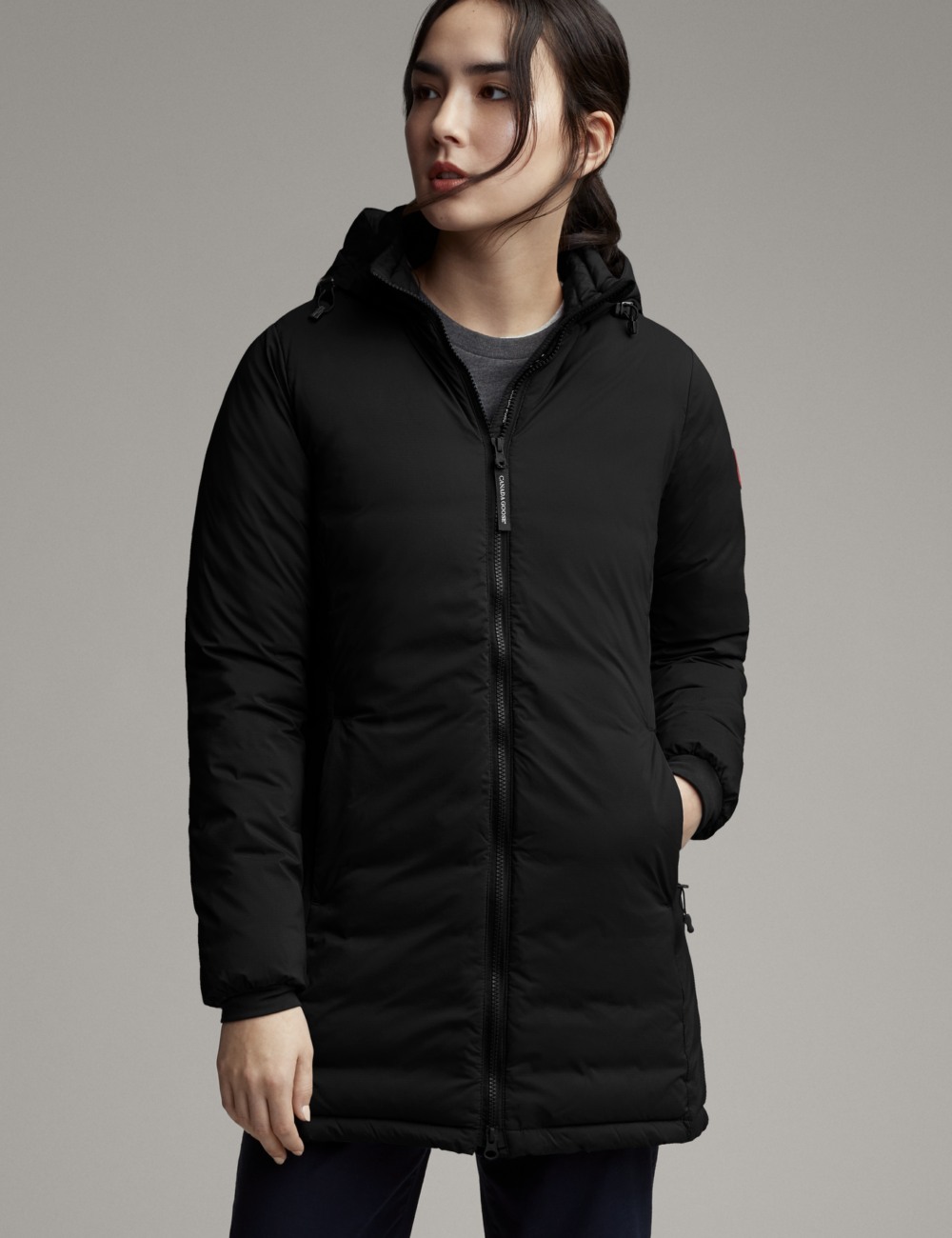 Canada Goose Camp Hooded Jacket Matte Finish - Weaver and Devore ...