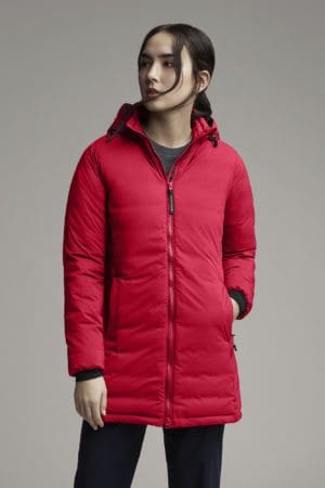 5085L Camp Hooded Jacket – Red (2)