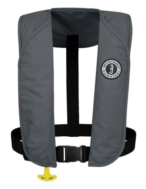 #MD4032 Mustang PFD Vest Automatic - Grey (2)