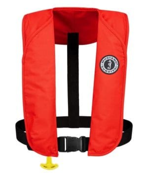 #MD4032 Mustang PFD Vest Automatic – Red (2)
