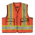 S313 Work King Surveyor Vest – Orange (1)