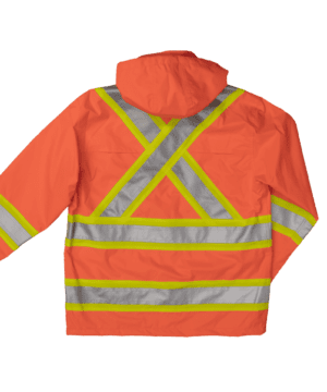 S372 WK Rain Jacket Orange (2)