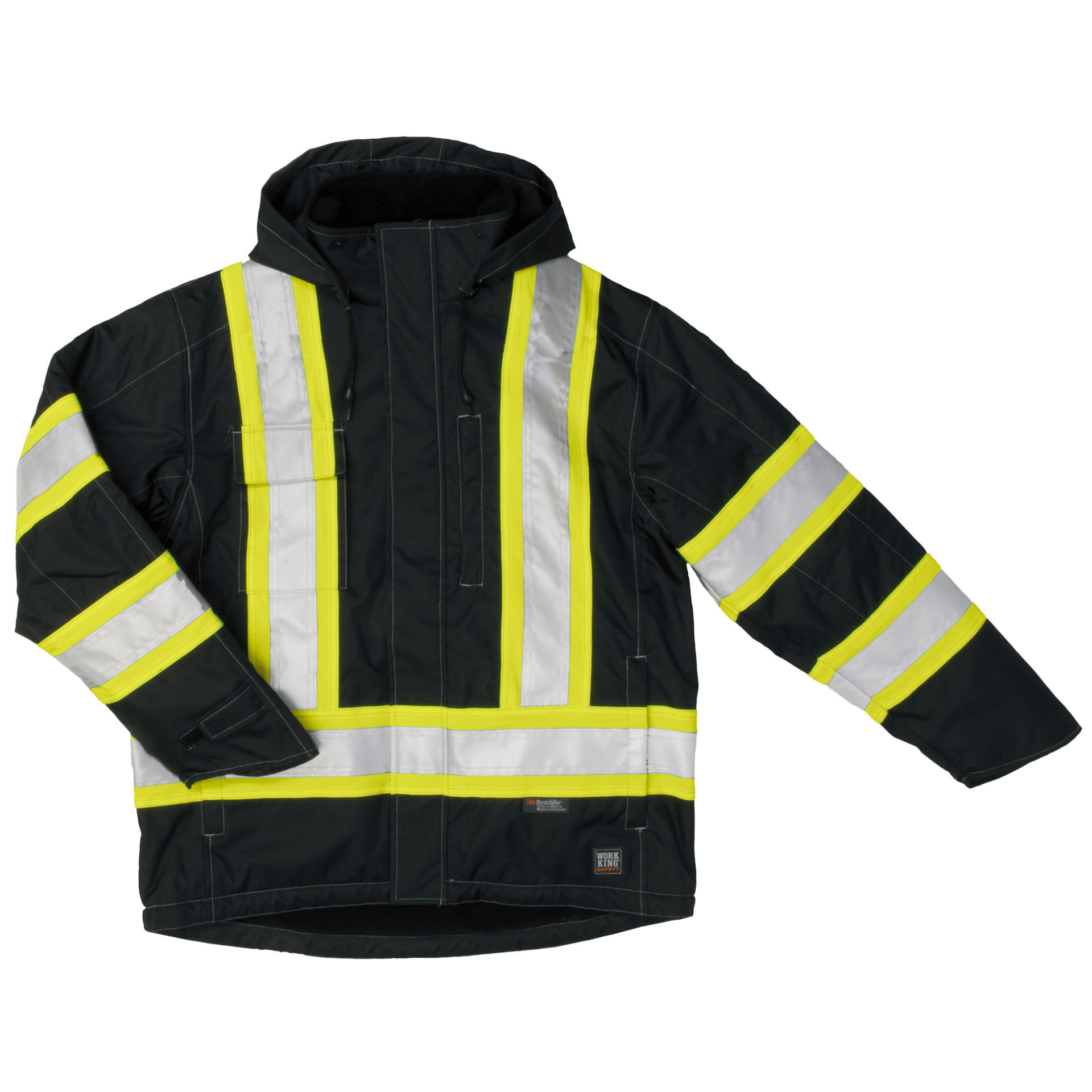 Work King Fleece Lined Safety Jacket - Weaver & Devore Trading Ltd