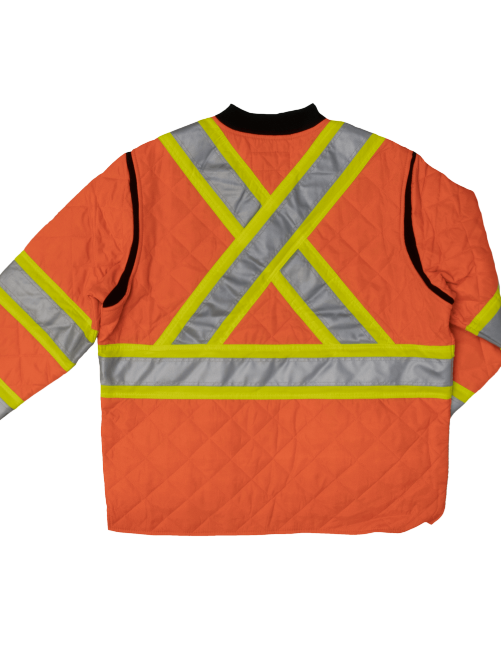 Tough Duck Quilted Safety Jacket Weaver and Devore Trading Ltd