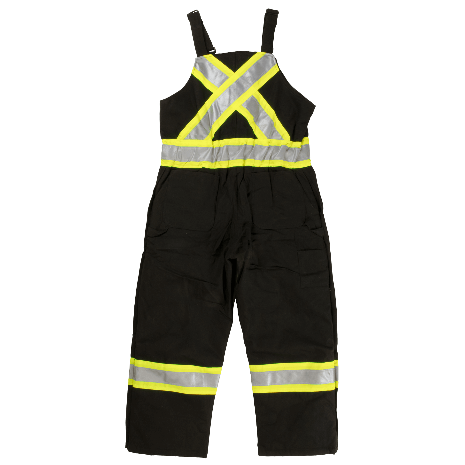 Work King Lined Safety Bib Overall Weaver and Devore Trading Ltd