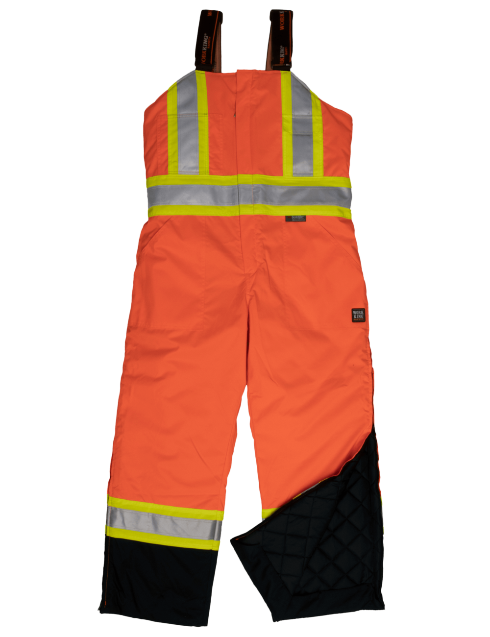 Tough Duck Waterproof Lined Safety Bib Overall Weaver and Devore