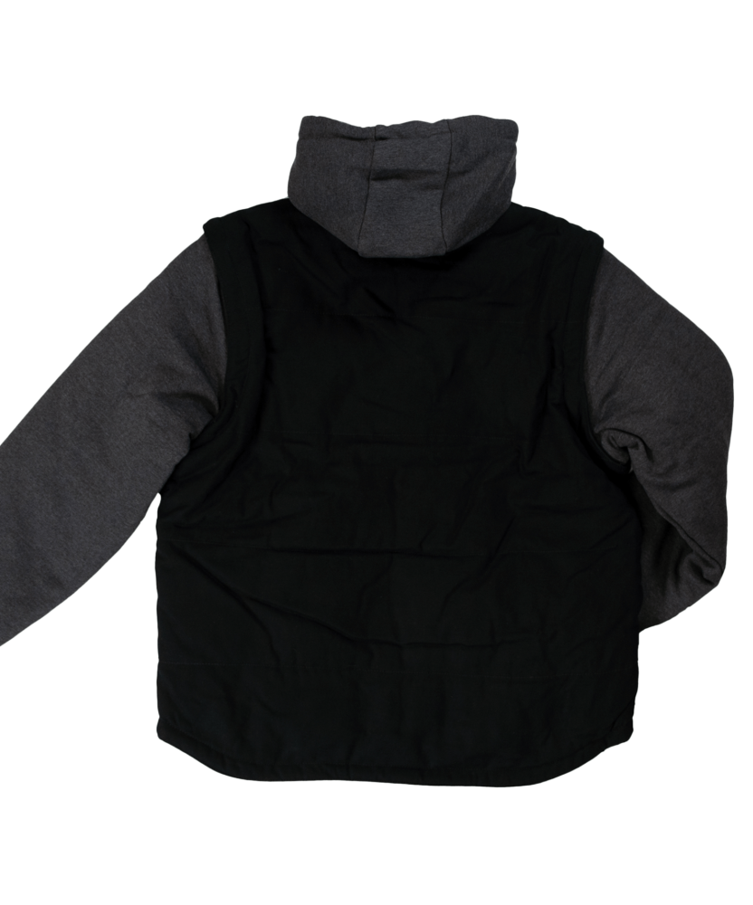 Tough Duck Hoody to Vest Convertable Jacket - Weaver and Devore Trading Ltd