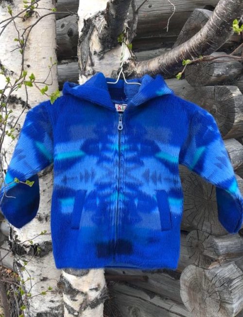 J25 Buffalo Imports Kids Hoody - Blue Geometric J25 Buffalo Imports Kids Hoody - Blue Geometric