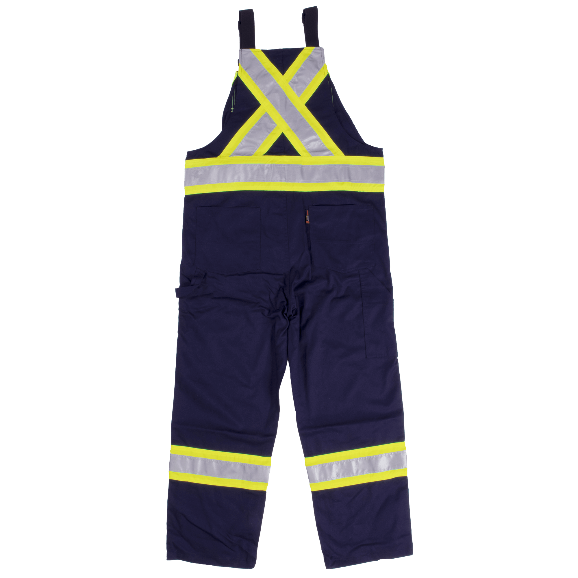 Work King Unlined Safety Bib Overall Weaver & Devore Trading Ltd