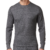 8813 Stanfields Two Layer Wool Shirt Charcoal