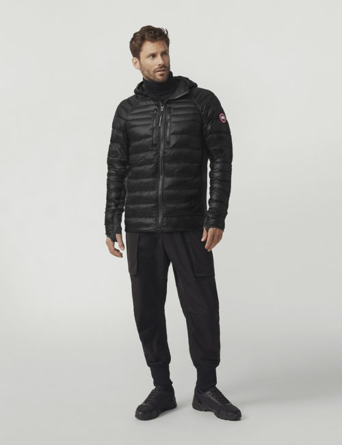 2712M Hybridge Lite Tech Down Hoody - Black (1) 2712M Hybridge Lite Tech Down Hoody - Black (1)