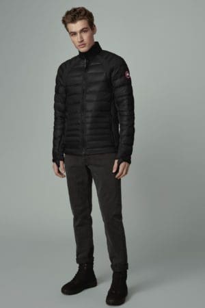 2714M Hybridge Lite Tech Down Jacket Mens – Black (2)