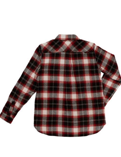 WS101 Tough Duck Women's Flannel Shirt - Red (2)