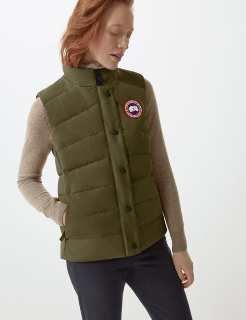 2836L Womens Freestyle Vest 2021 - Military Green (2)