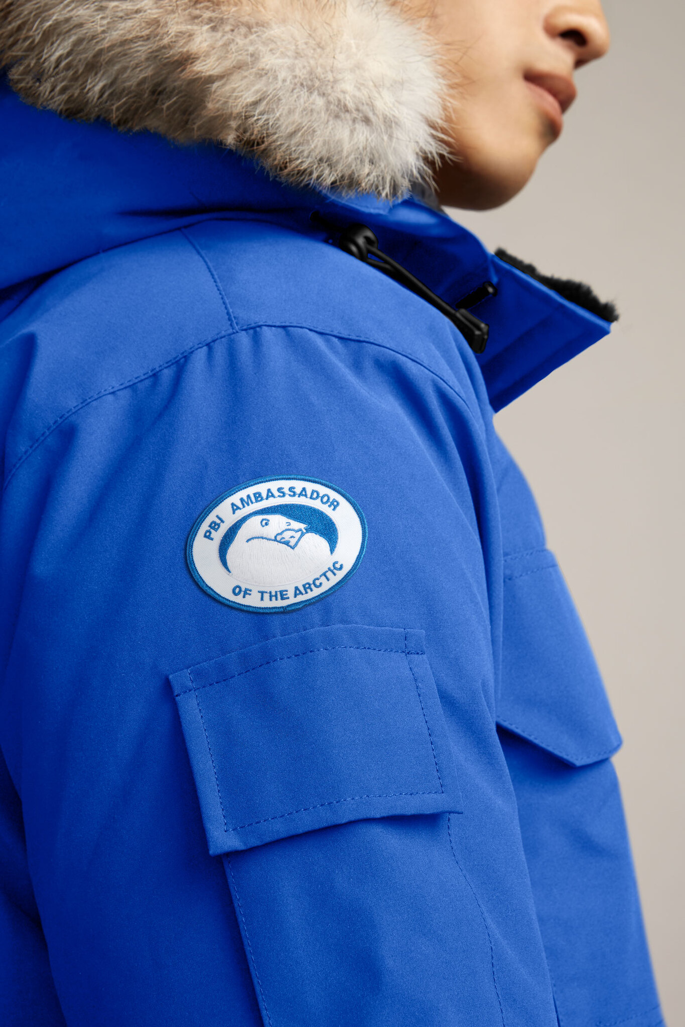 Canada Goose PBI Expedition Parka In Blue Down Jacket RADPRESENT ...