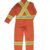 S787 Tough Duck Insulated Safety Coverall - Orange (2)