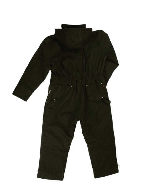WC01 Tough Duck Insulated Canvas Coverall - Black (2) WC01 Tough Duck Insulated Canvas Coverall - Black (2)