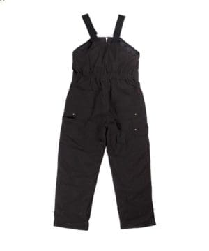 WB09 Tough Duck Women’s Insulated Bib – Black (2)