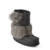 56190 Manitobah Kids Faux Fur Snowy Owl Mukluk Youth - Charcoal (1)