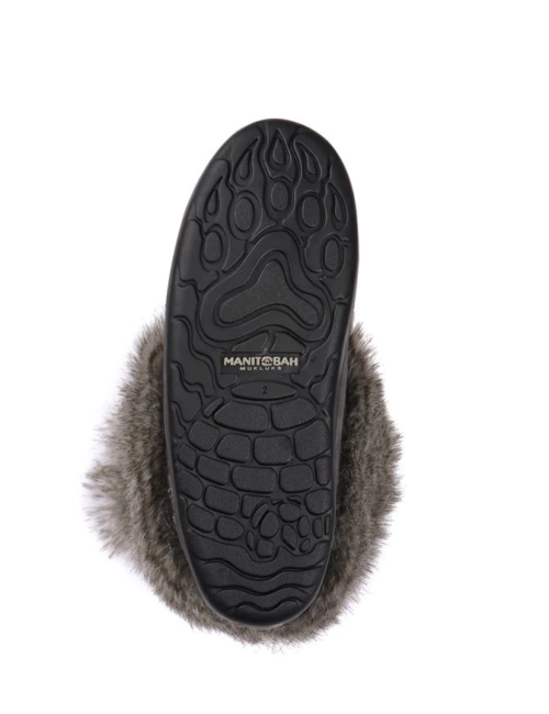 56190 Manitobah Kids Faux Fur Snowy Owl Mukluk Youth - Charcoal (3) 56190 Manitobah Kids Faux Fur Snowy Owl Mukluk Youth - Charcoal (3)