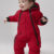 4577B Baby Lamb Snowsuit - Fortune Red (2)